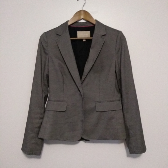 Banana Republic Grey Textured Blazer - Picture 1 of 2